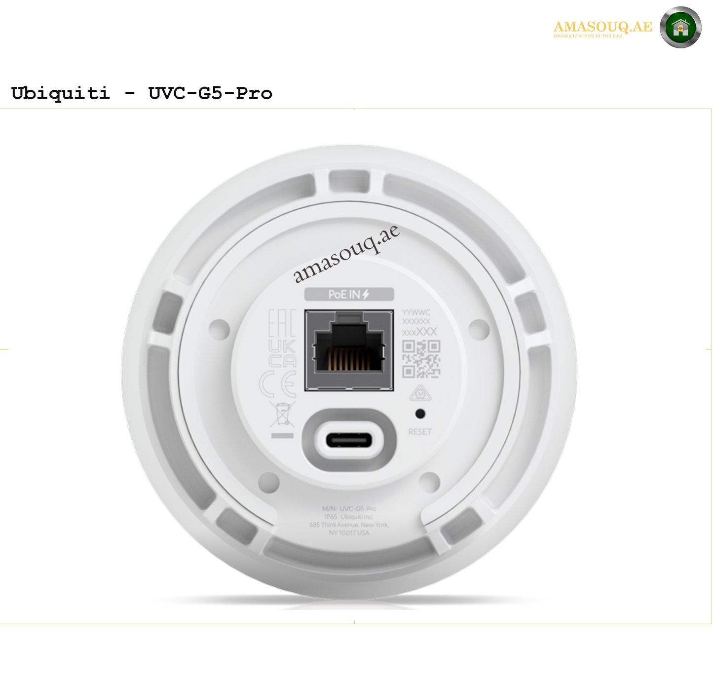 Ubiquiti Camera - G5 Pro - UVC-G5-Pro | AMASOUQ.AE 3