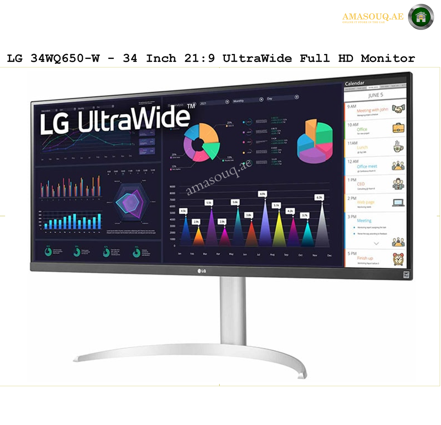 LG FHD - UltraWide  IPS Monitor -  LG 29WQ600-W / LG 34WQ650-W