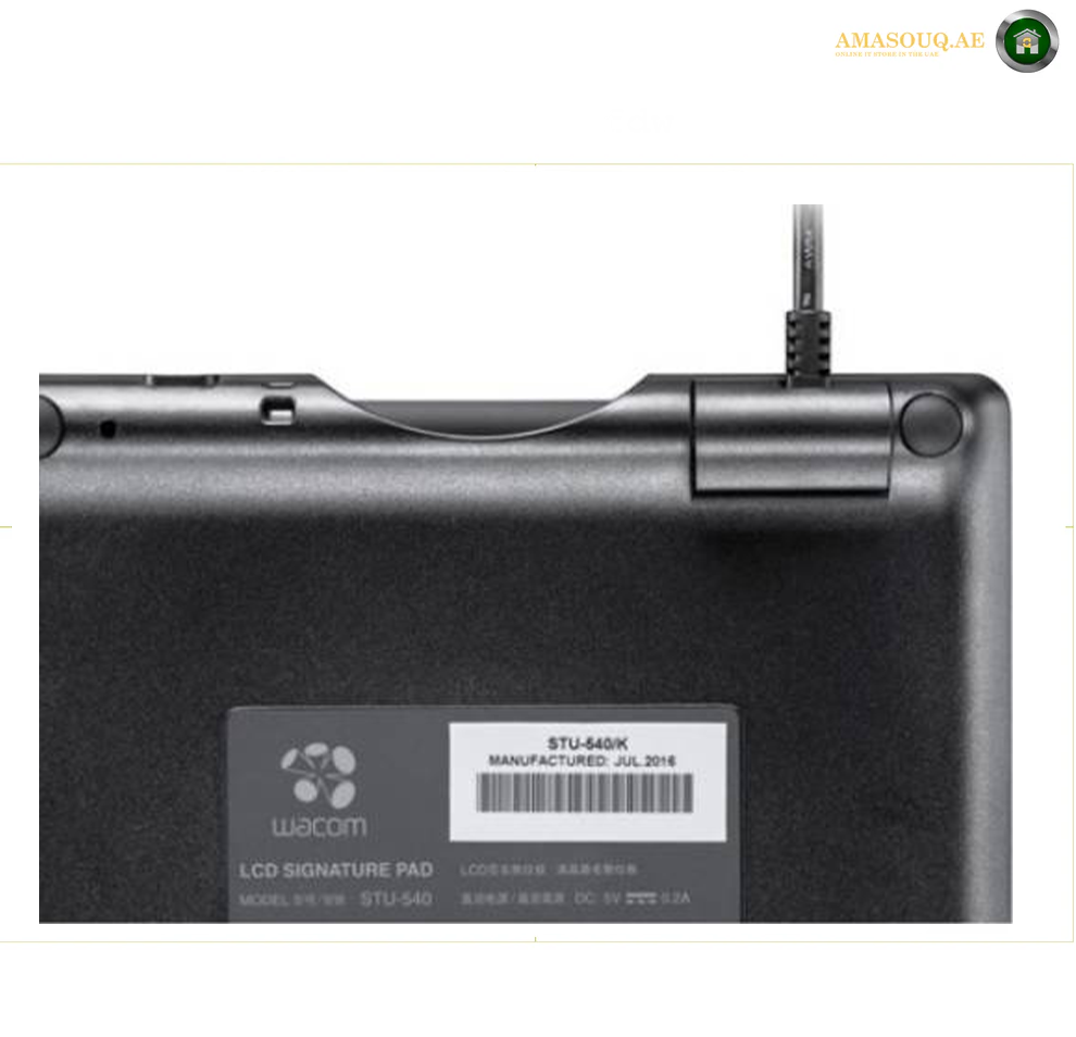 Wacom STU-540 Color Signature Pad - Black | STU-540-CH2