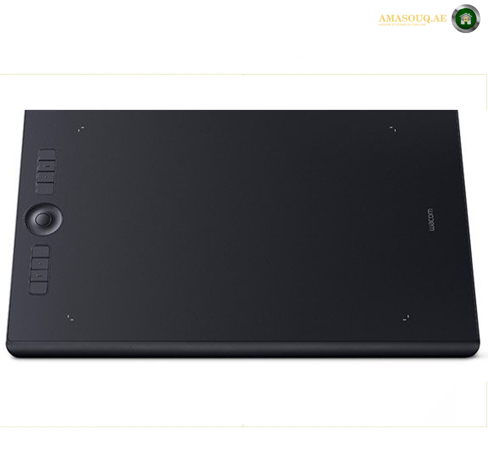Wacom Intuos Pro Large PTK-870 Drawing Tablet, Pro Pen 3 with 8192 Pressure Levels & Tilt Support, Bluetooth 5.3 & USB-C Connectivity, 10 ExpressKeys 2 Dials Multi-Device Pairing | PTK870K0B