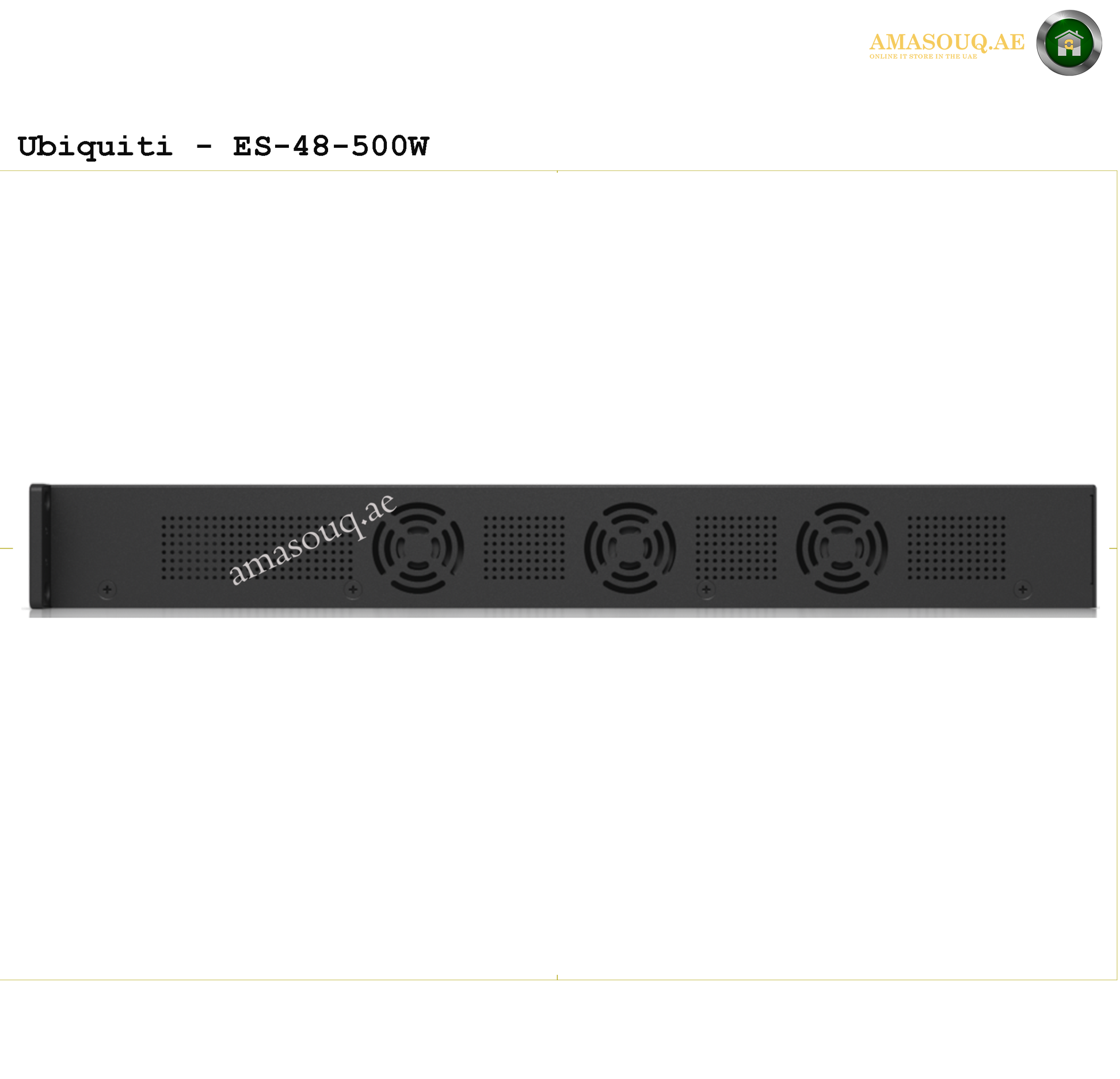 Ubiquiti EdgeSwitch 48 PoE (500W) ES-48-500W | AMASOUQ.AE 4