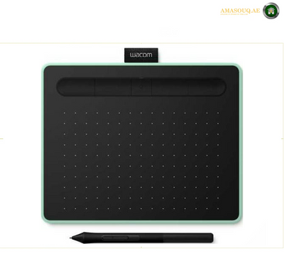 Wacom Intuos S Bluetooth Creative Pen Tablet (Small, Pistachio Green) | CTL-4100WLE-N