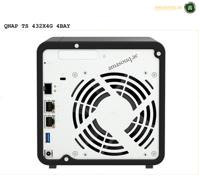 QNAP TS-464-8G 4-Bay desktop NAS, Intel® Celeron® - QNAP 4-Bay NAS, Intel Celeron N5105/N5095 CPU, 8 GB DDR4 Memory, 4 x 3.5-inch SATA 6Gb/s, PCIe Slot, USB 3.2 Gen 2 (10Gbps) Port, 90W PSU | TS-464-8G