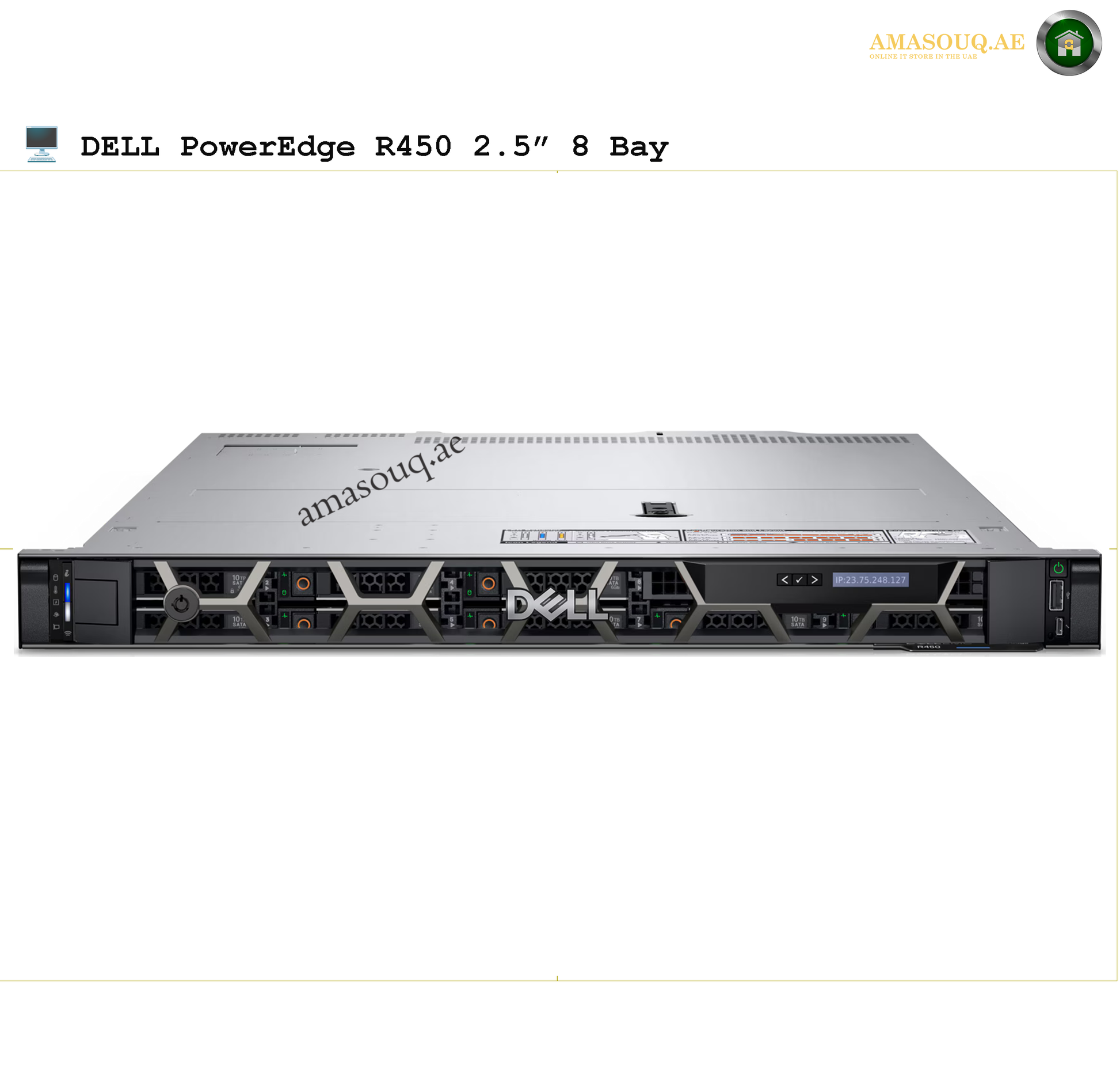 DELL PowerEdge R450 Rack Server | AMASOUQ.AE 3