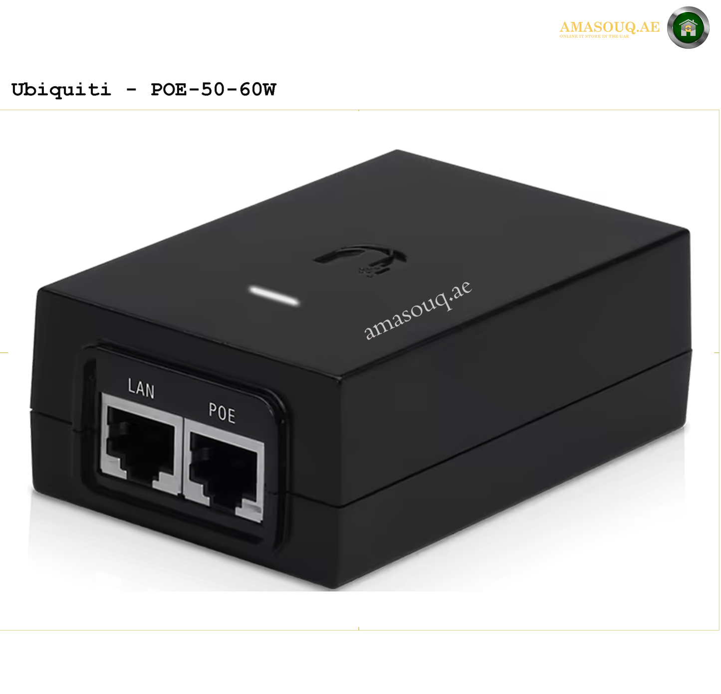 Ubiquiti - 50V PoE Adapter - POE-50-60W
