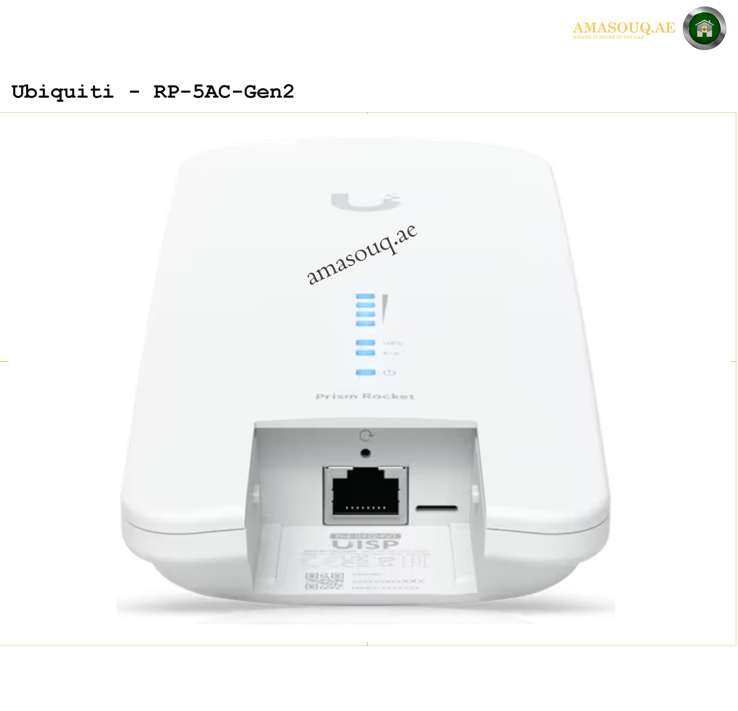 Ubiquiti - AirMAX Rocket Prism 5AC - RP-5AC-Gen2
