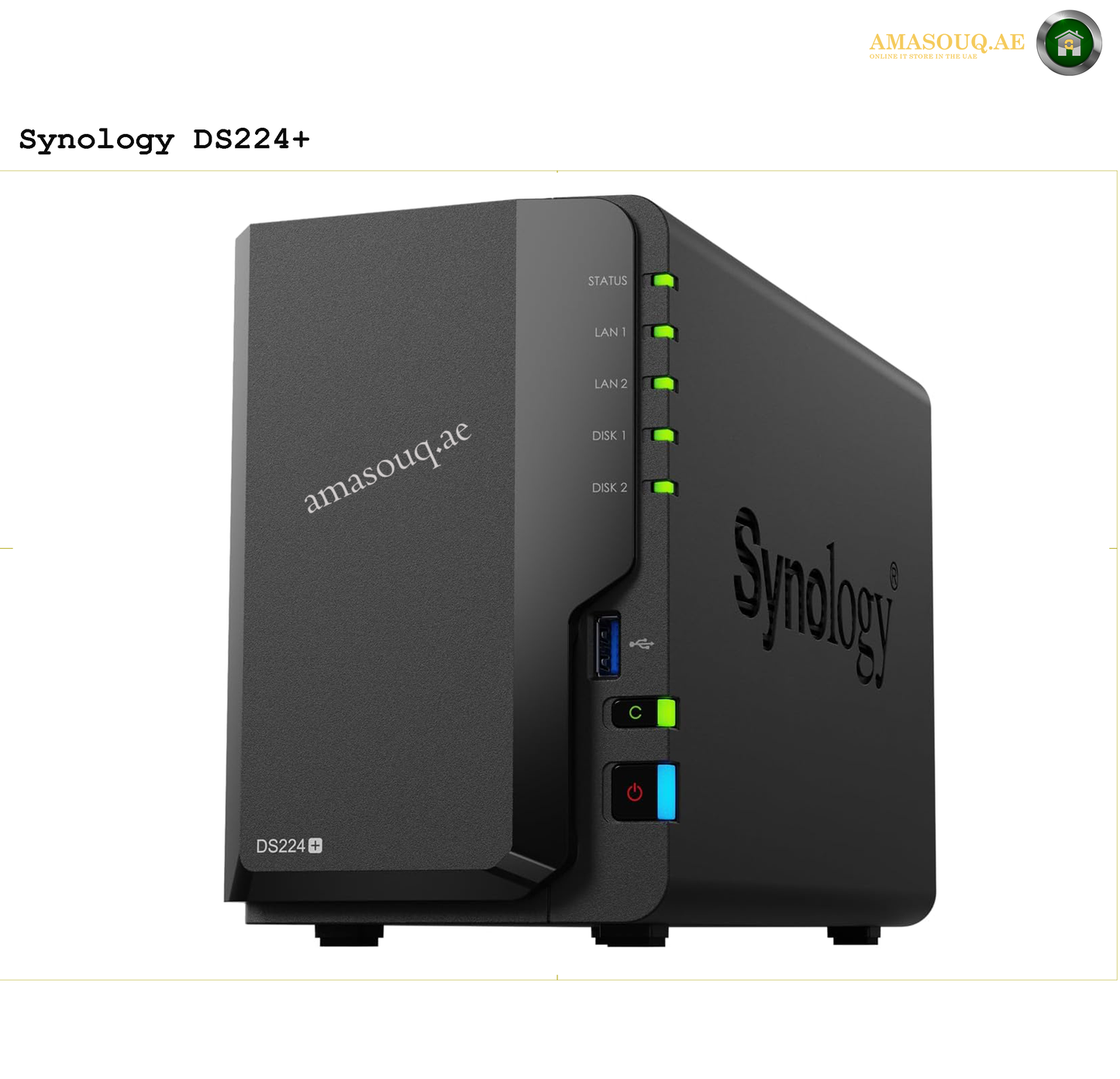 Synology DiskStation - DS224+ - 2 Bay