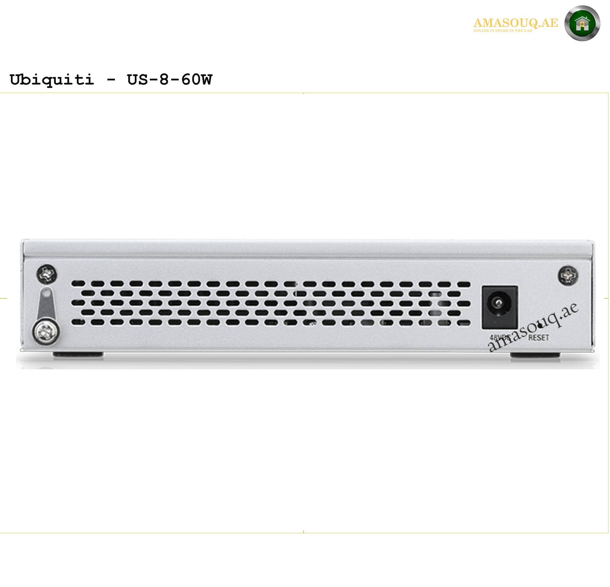 Ubiquiti - 8 PoE (Gen1) - US-8-60W | AMASOUQ.AE 3
