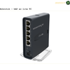 Black Mikrotik router at AMASOUQ.AE front view