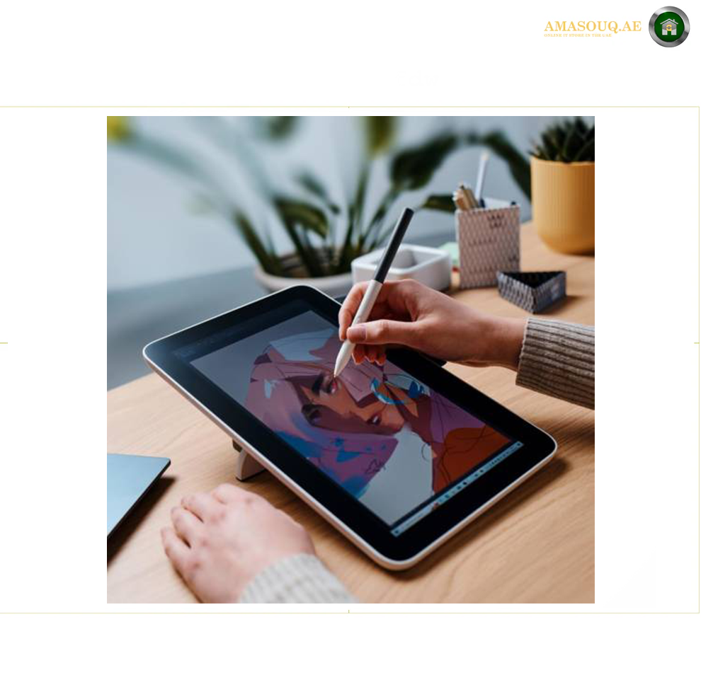 Wacom DTC121W0B Signature Tablet with Monochrome Display One 12pen, 11.6" FHD Screen,