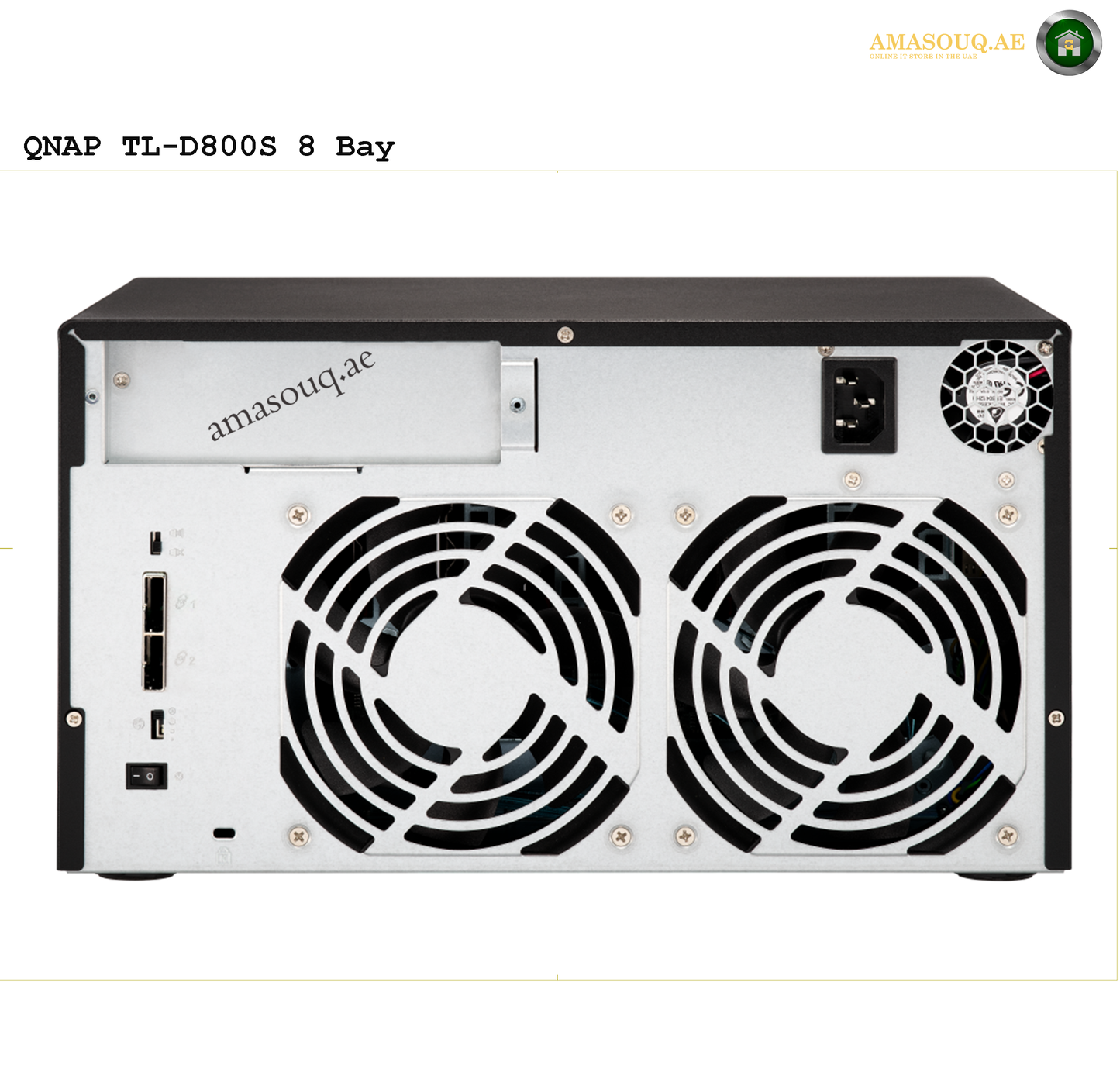 QNAP - JBOD Storage Enclosure - 8 Bay