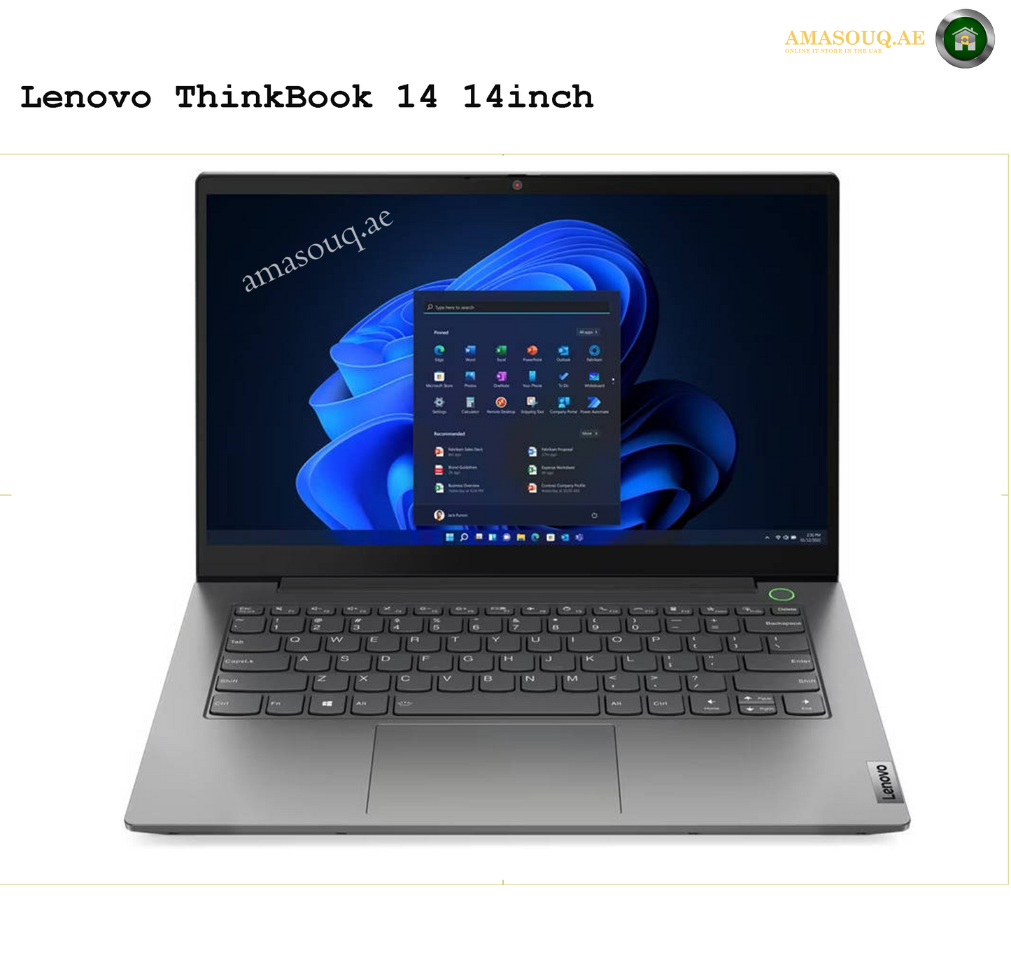 Lenovo ThinkBook 14 Laptop – Perfect for Business & Everyday Use