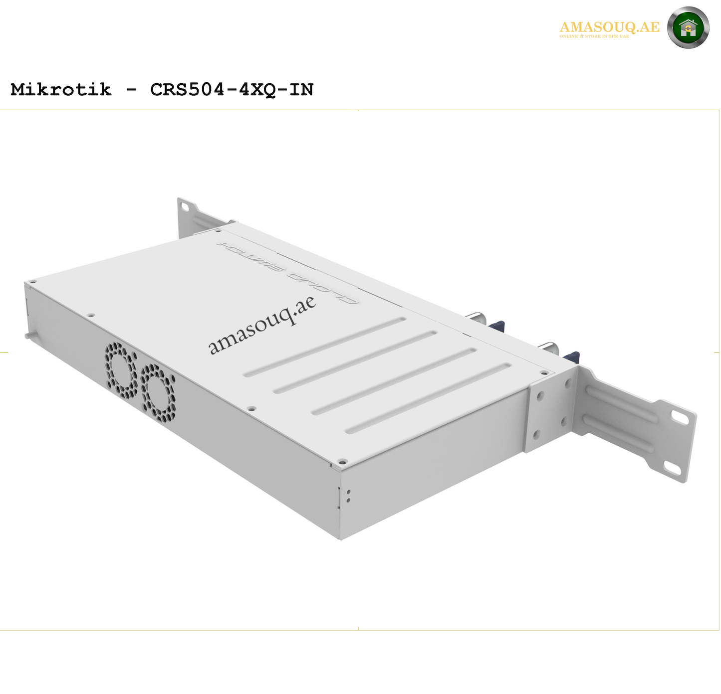 MikroTik - CRS504-4XQ-IN | AMASOUQ.AE 3