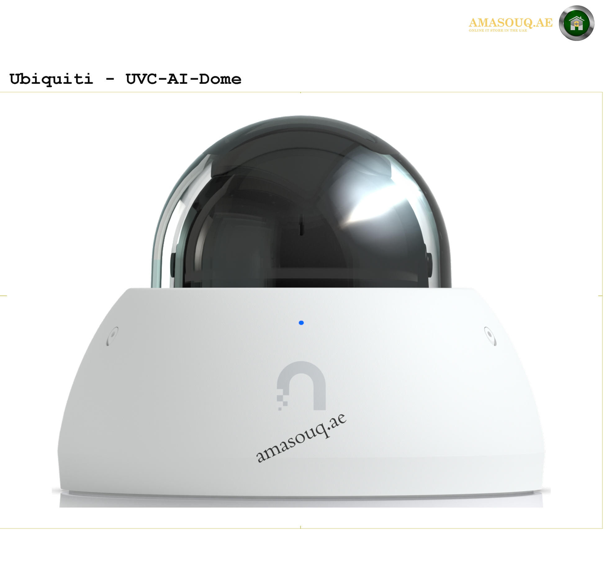 Ubiquiti Camera - AI Dome UVC-AI-Dome-W | AMASOUQ.AE 3