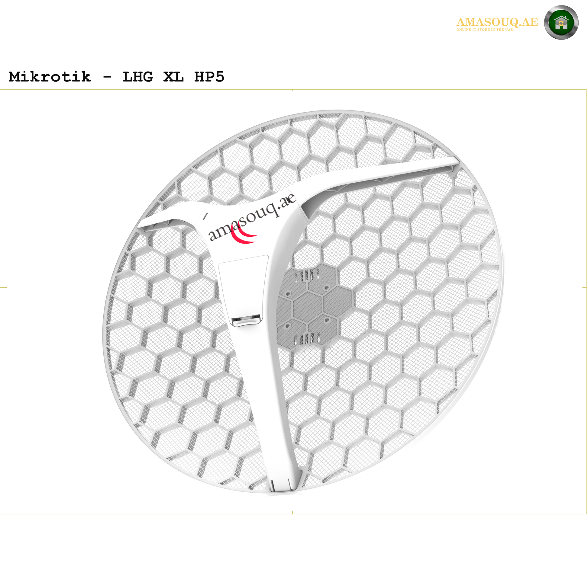 MikroTik RBLHG-5HPnD-XL4pack (LHG XL HP5) | AMASOUQ.AE  SIDE VIEW  1