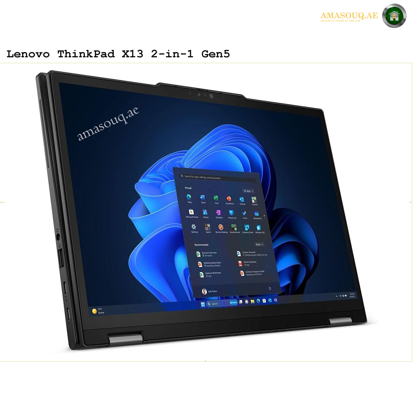 Get Lenovo ThinkPad X13 2-in-1 Ultra 7 Laptop with Warranty & Best Deals