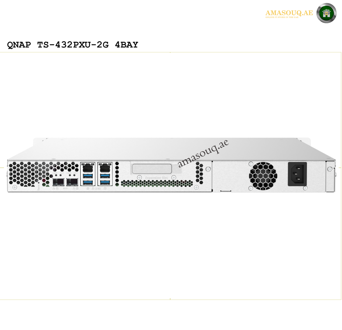 QNAP - TS-432PXU / TS-432PXU-RP - 4 Bay