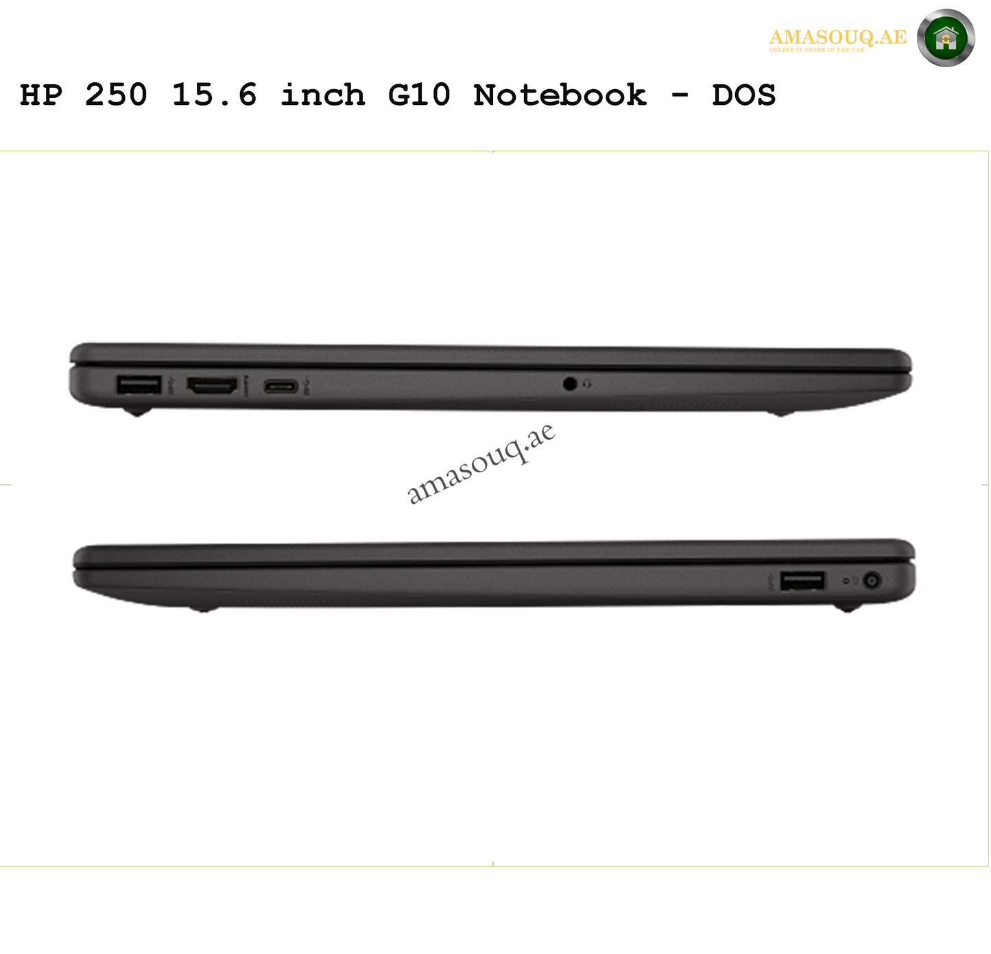 🖥️ HP 250 G10 Notebook  15.6" - DOS