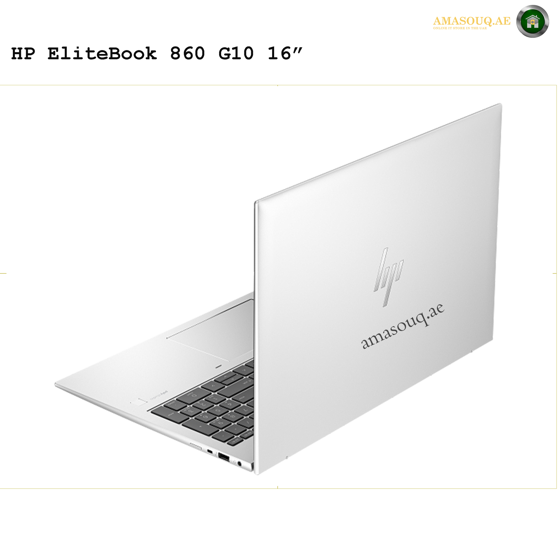 HP EliteBook 860 G10 W11Pro  | AMASOUQ.AE SIDE VIEW 2