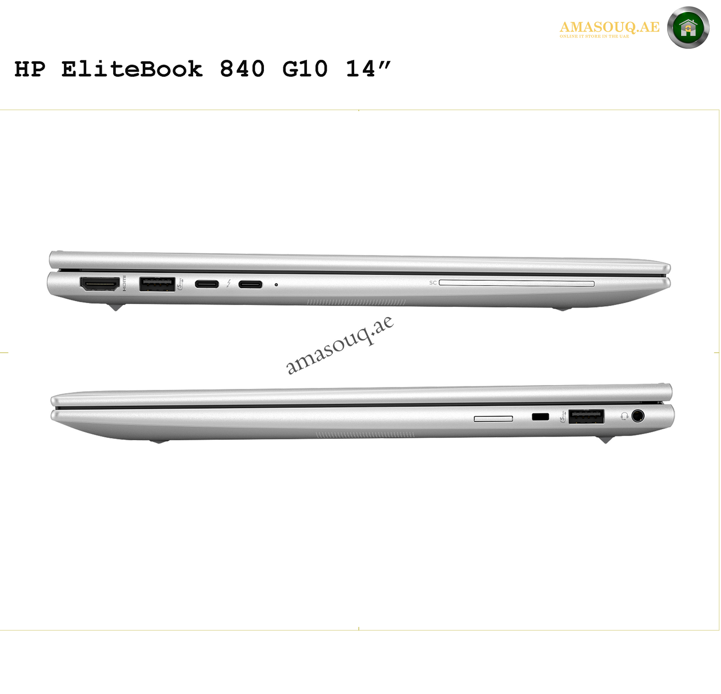 HP EliteBook 840 G10 W11Pro 14" | AMASOUQ.AE PORT VIEW