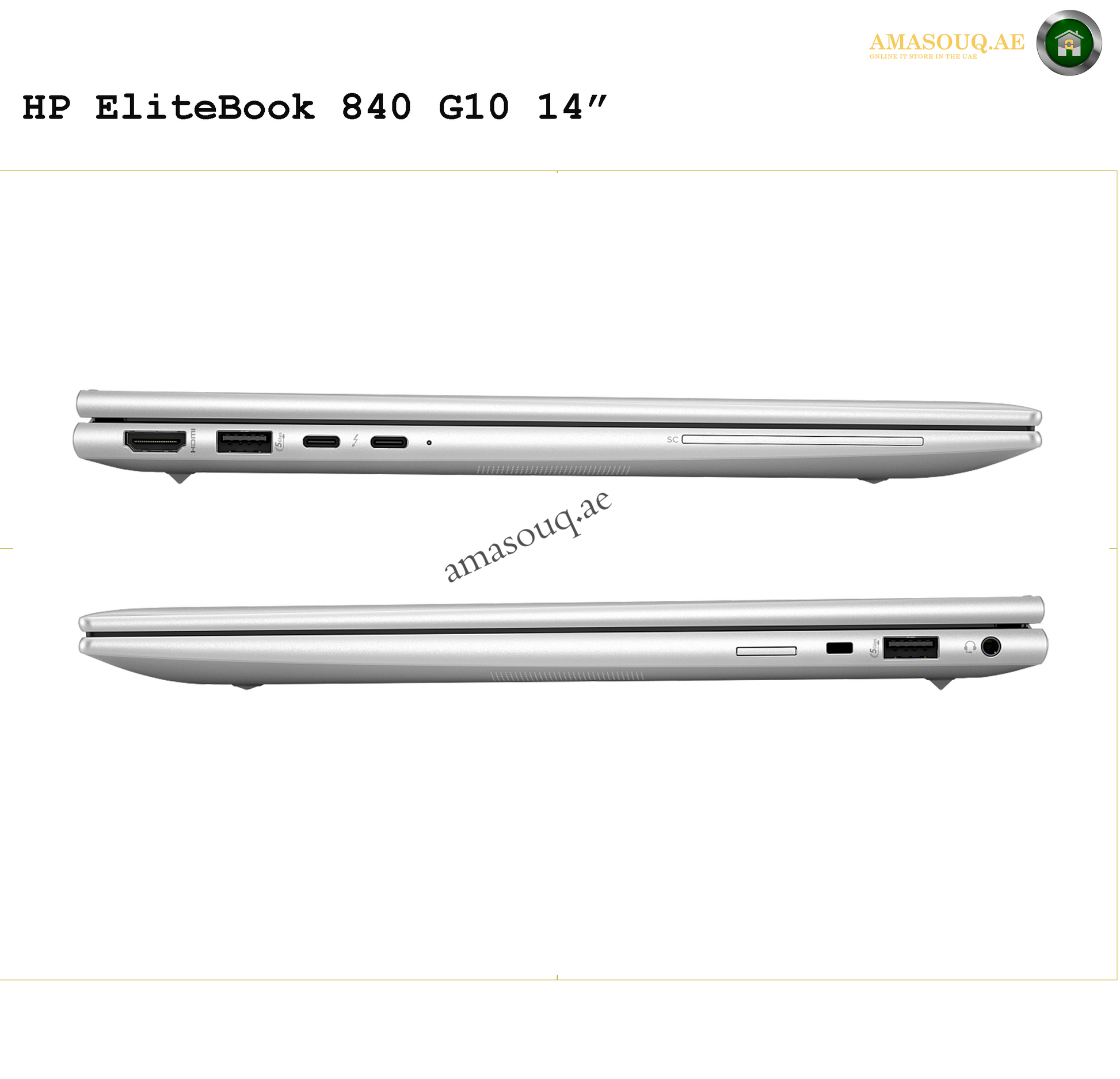 HP EliteBook 840 G10 W11Pro 14" | AMASOUQ.AE PORT VIEW