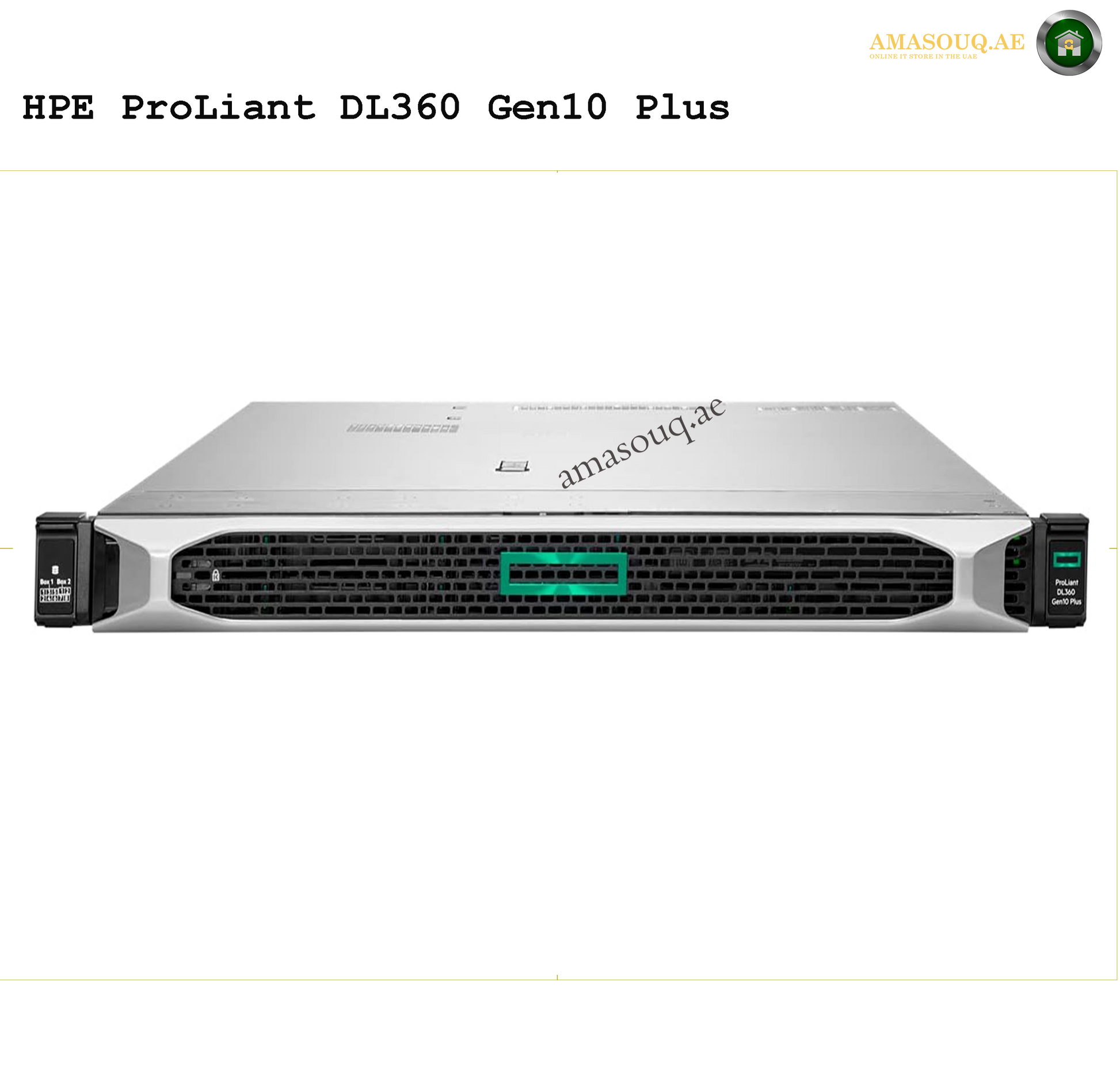 HPE ProLiant DL360 Gen10 Plus Server | AMASOUQ.AE 3