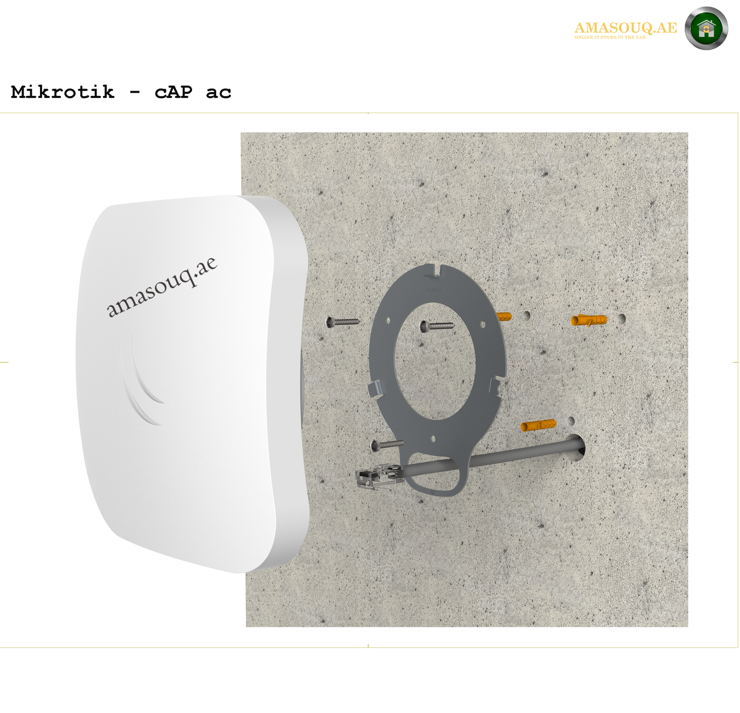 MIKROTIK CAP AC at amasouq.ae side view 2