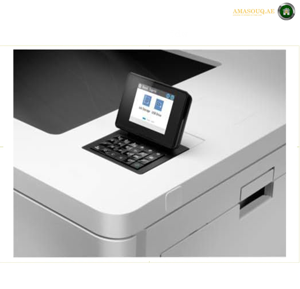 HP Color LaserJet Enterprise M751dn Laser Printer, A4/A3 Support, Automatic 2 Sided Printing, 40ppm Print Speed, 1200x1200 dpi, Quick Wake-Up Speed, 100-Sheet MP Tray, USB/ETH White | T3U44A