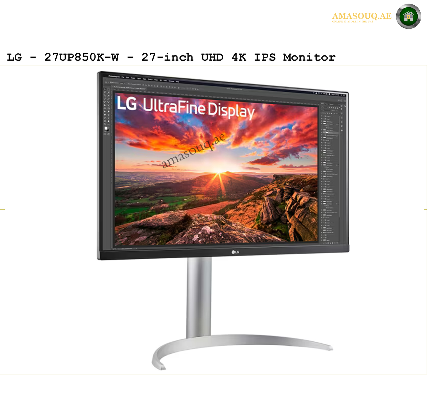 LG 4K UHD IPS USB-C - LG 27UP850k-W / 27"