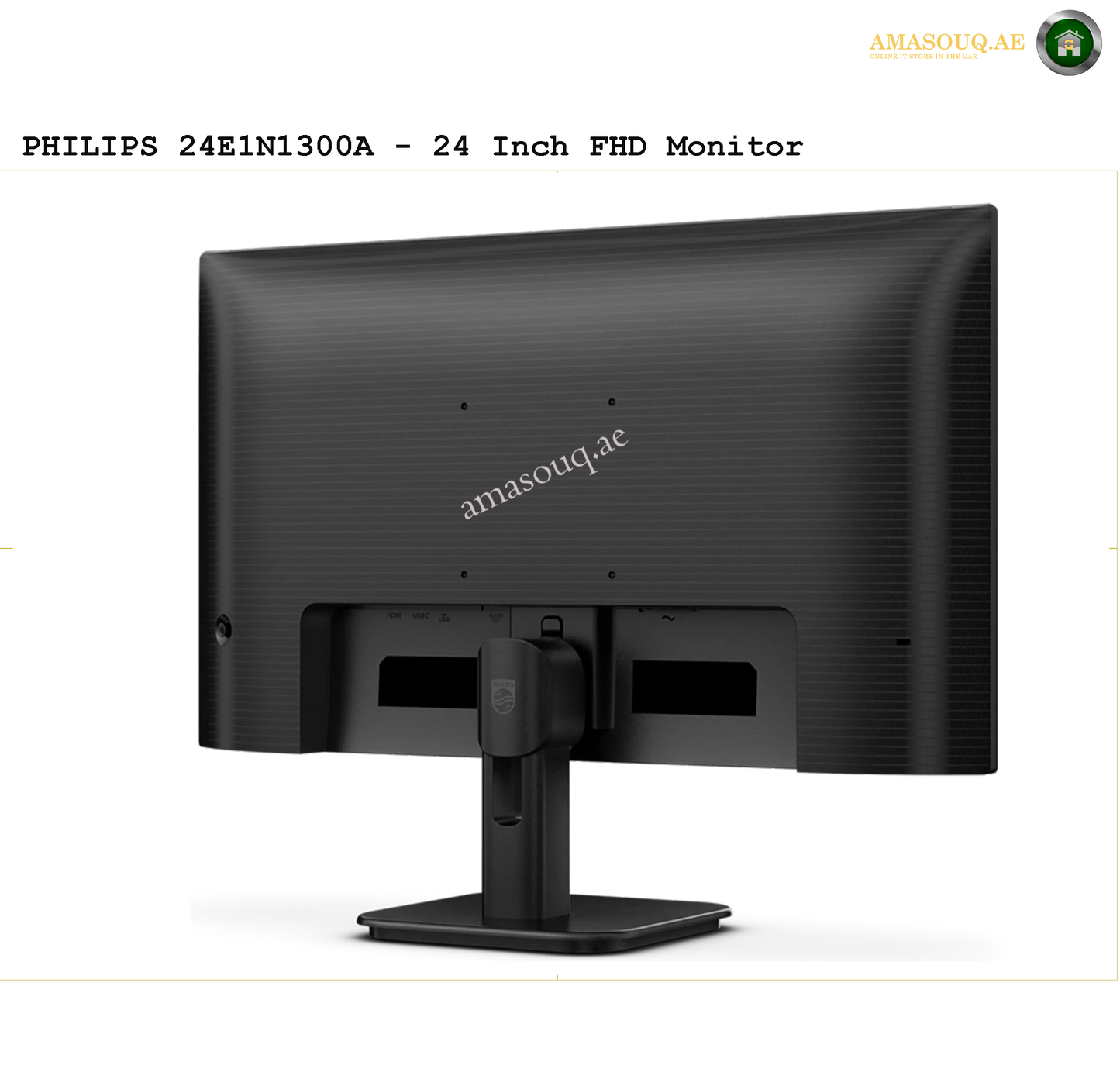 PHILIPS FHD Monitor - 24E1N1300A - 24"