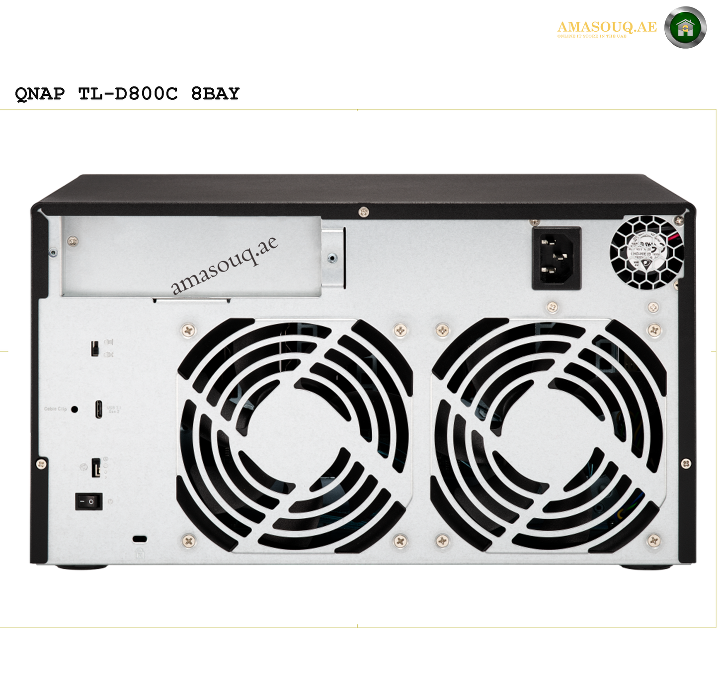 QNAP - JBOD Storage Enclosure - 8 Bay