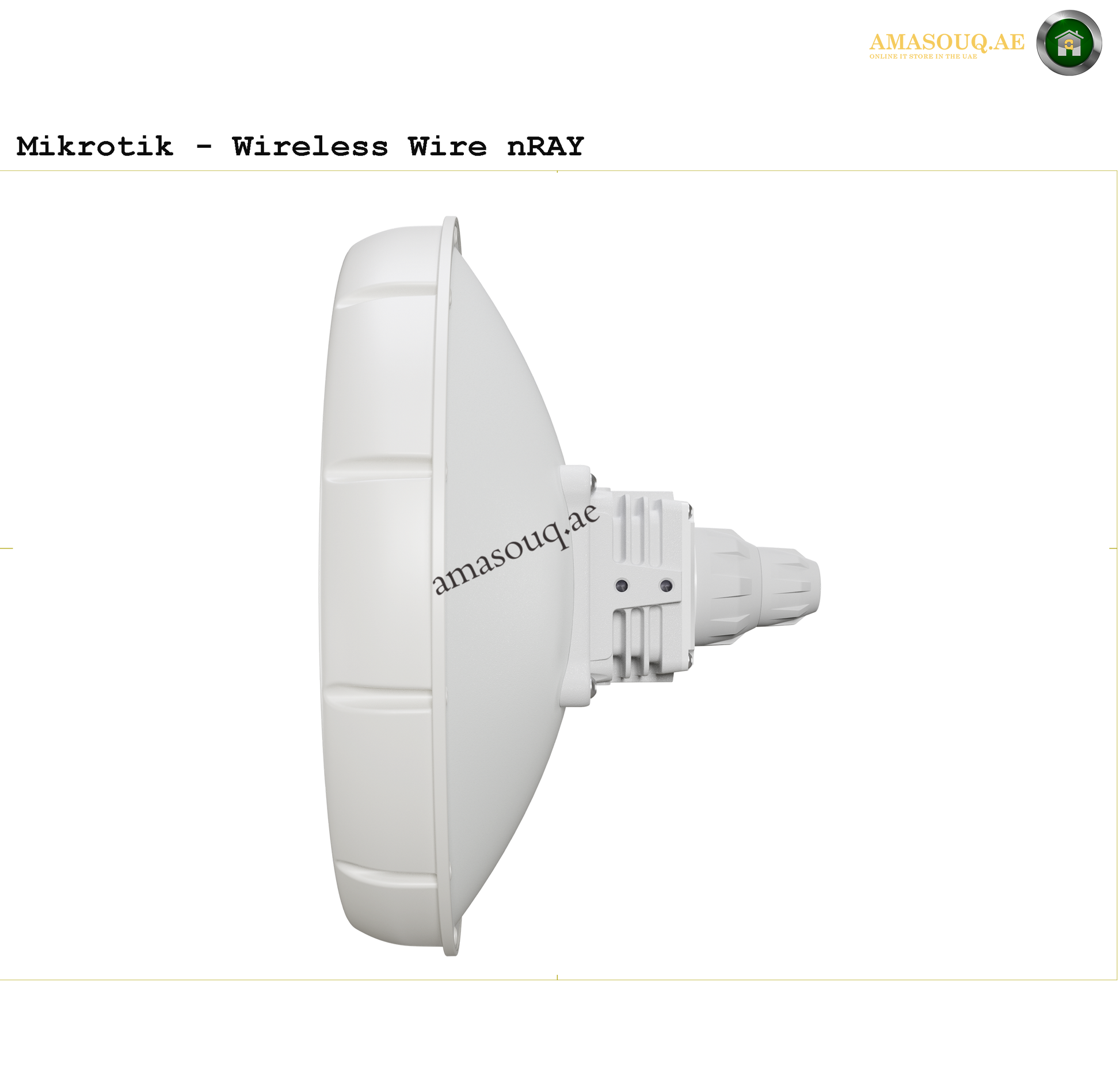 MikroTik nRAYG-60adpair (Wireless Wire nRAY) | AMASOUQ.AE SIDE VIEW 2