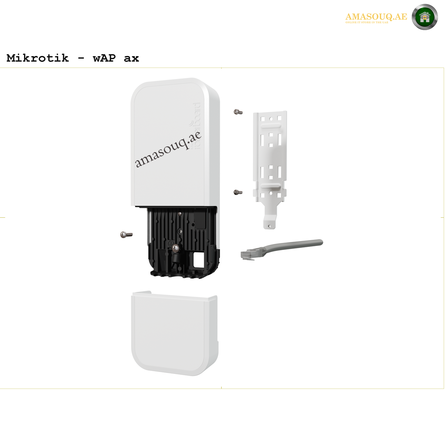 MikroTik wAPG-5HaxD2HaxD (wAP AX) | AMASOUQ.AE 1