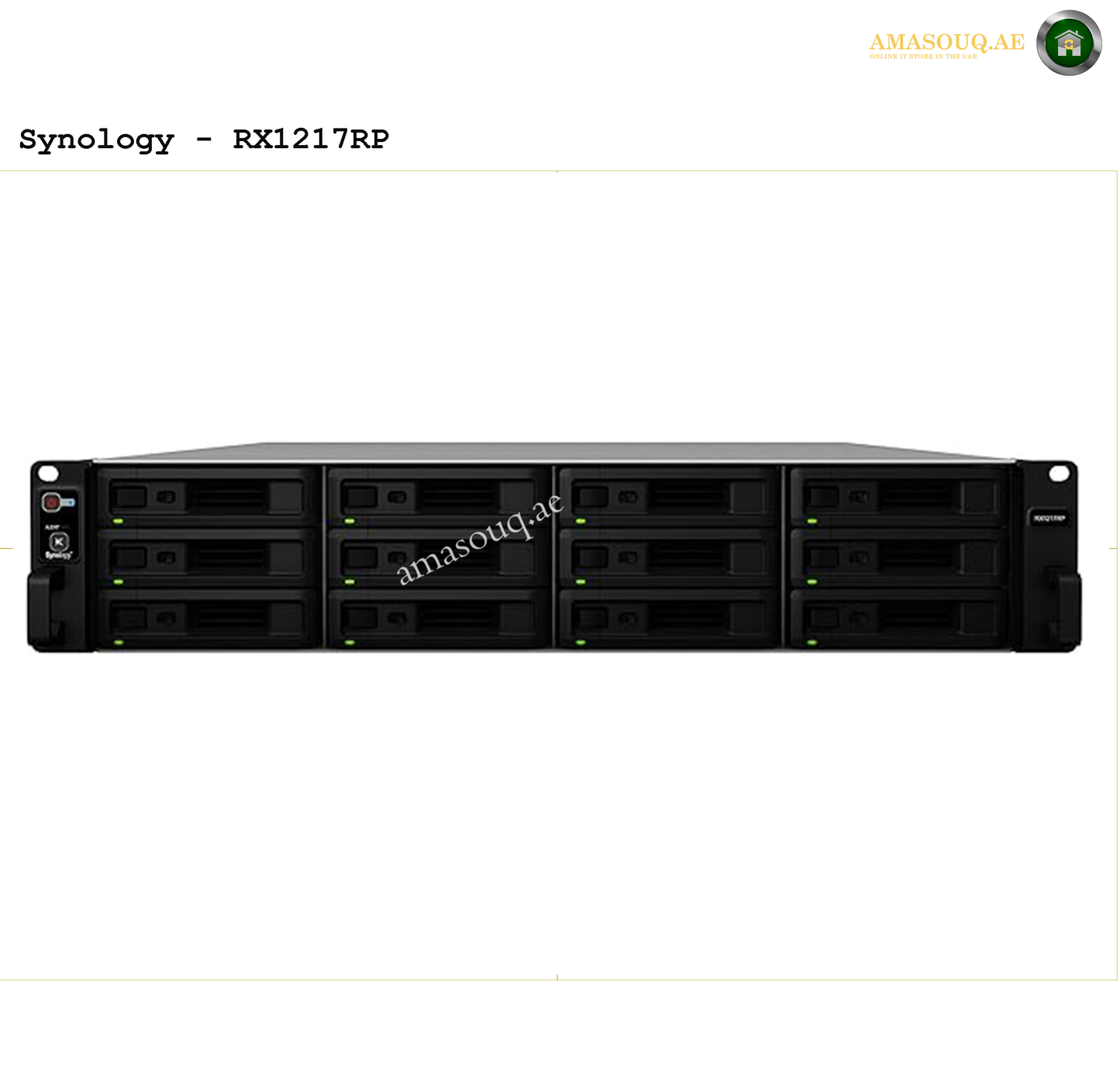 Synology RackStation RX1217RP 2U - 12Bay