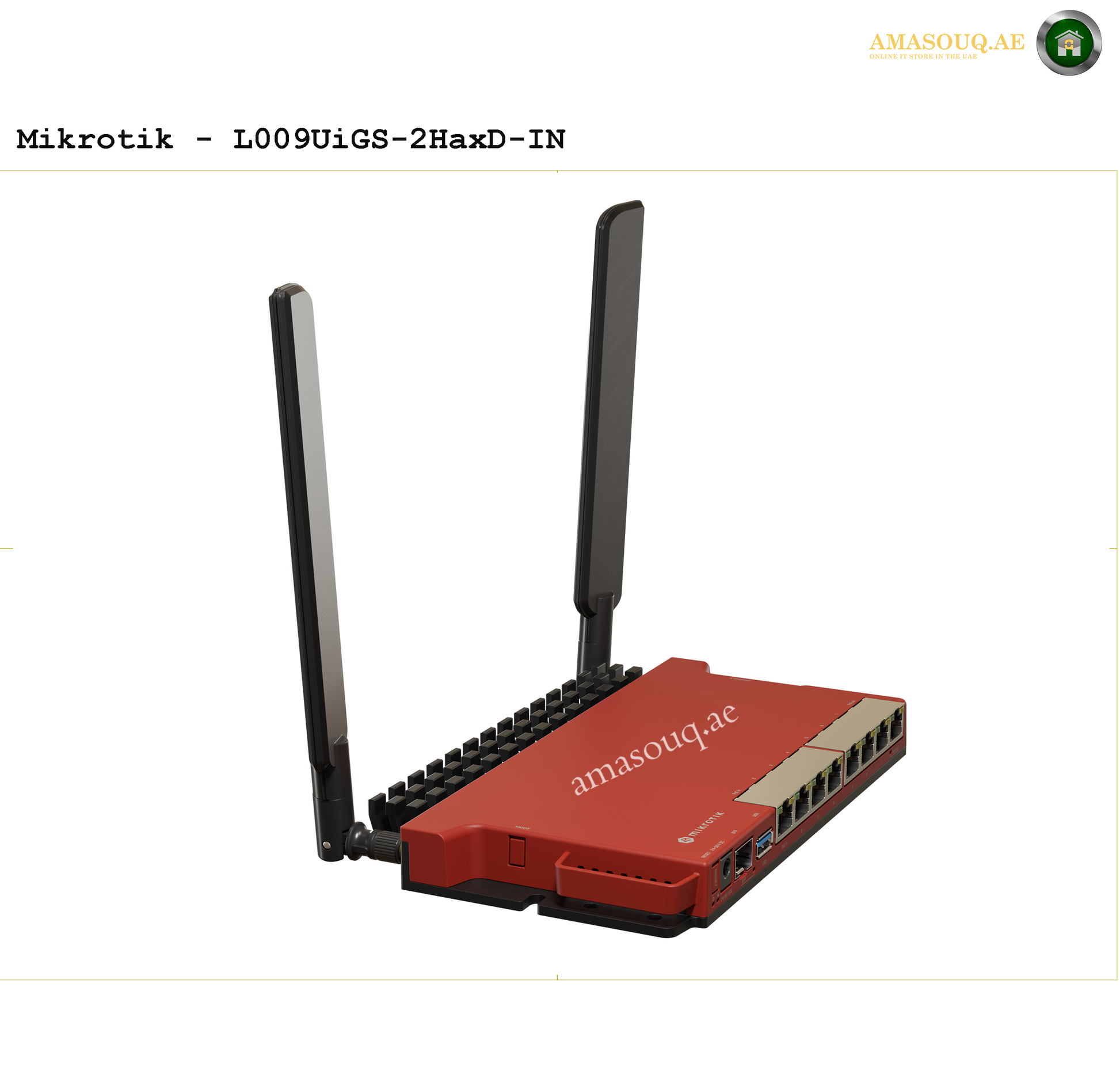 MikroTik L009UiGS-2HaxD-IN | AMASOUQ.AE SIDE VIEW 2 