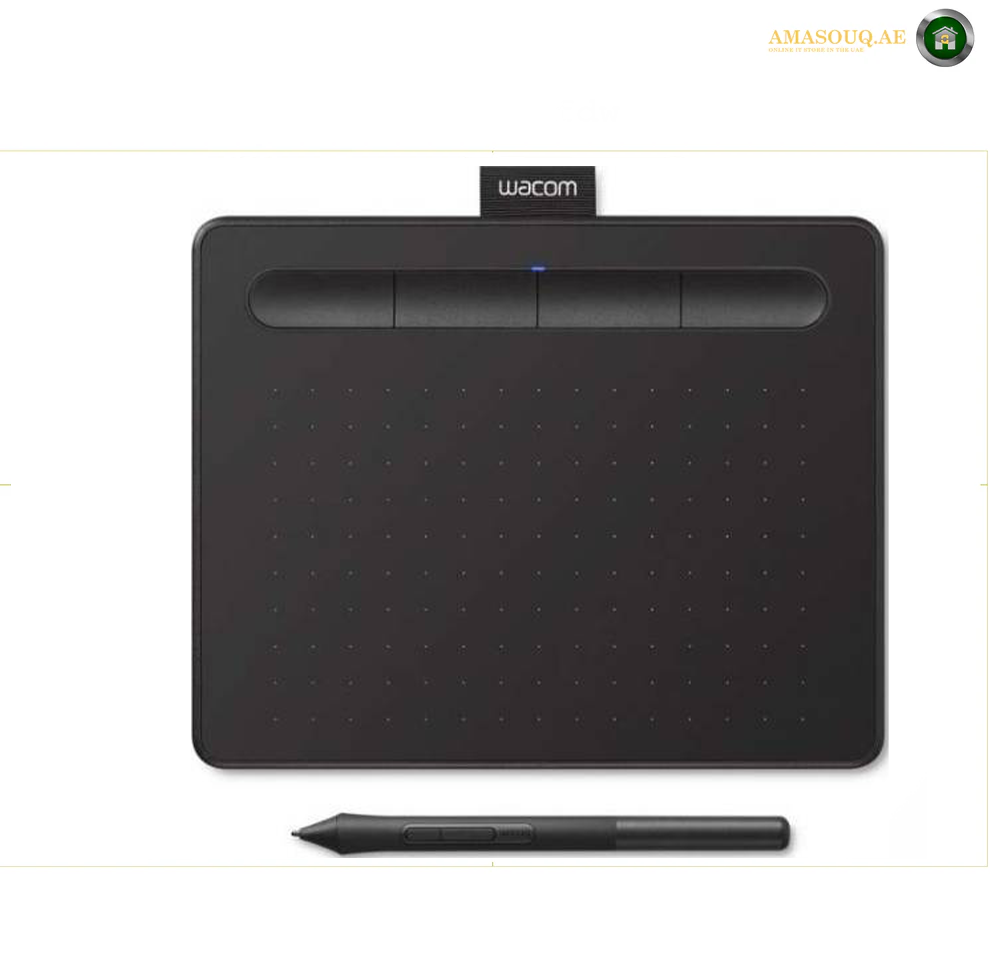 Wacom Intuos S Creative Pen Tablet – Small, Black | CTL-4100K-N