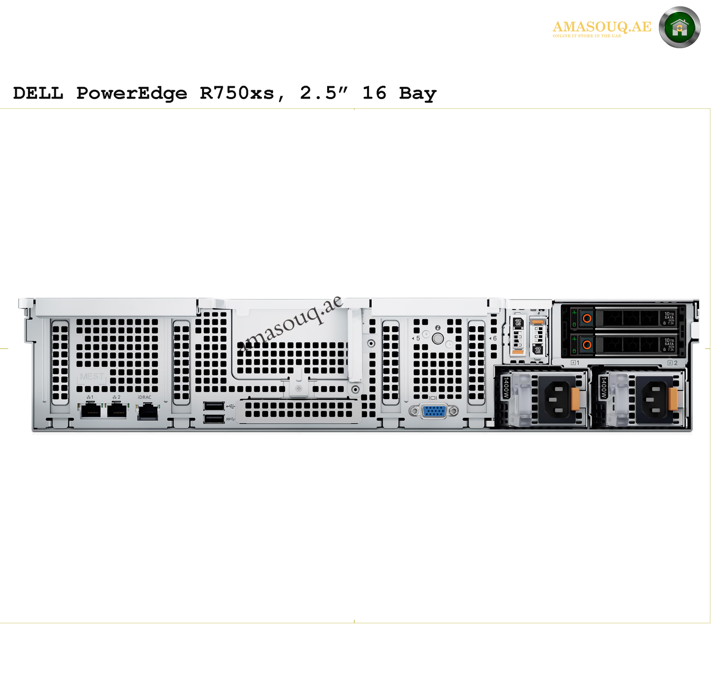 DELL PowerEdge R750xs Rack Server – High-Performance & Scalable Solution