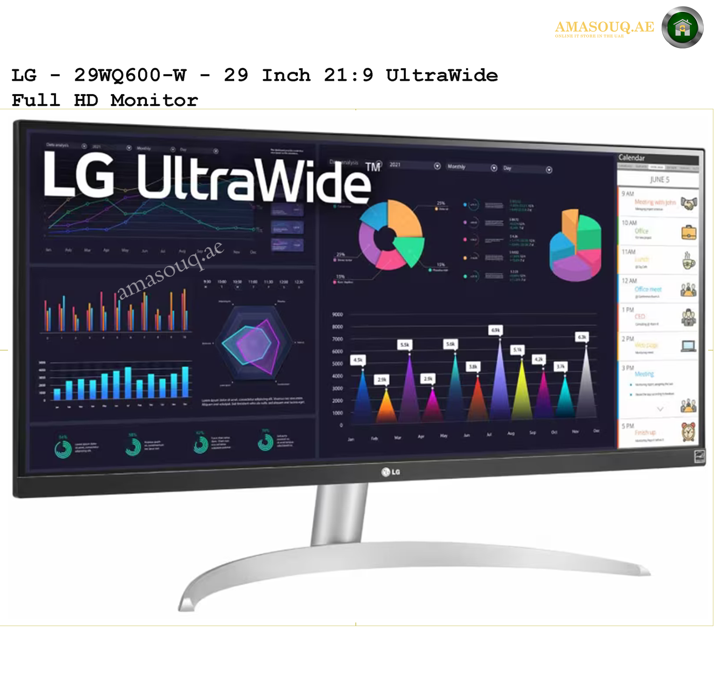 LG FHD - UltraWide  IPS Monitor -  LG 29WQ600-W / LG 34WQ650-W