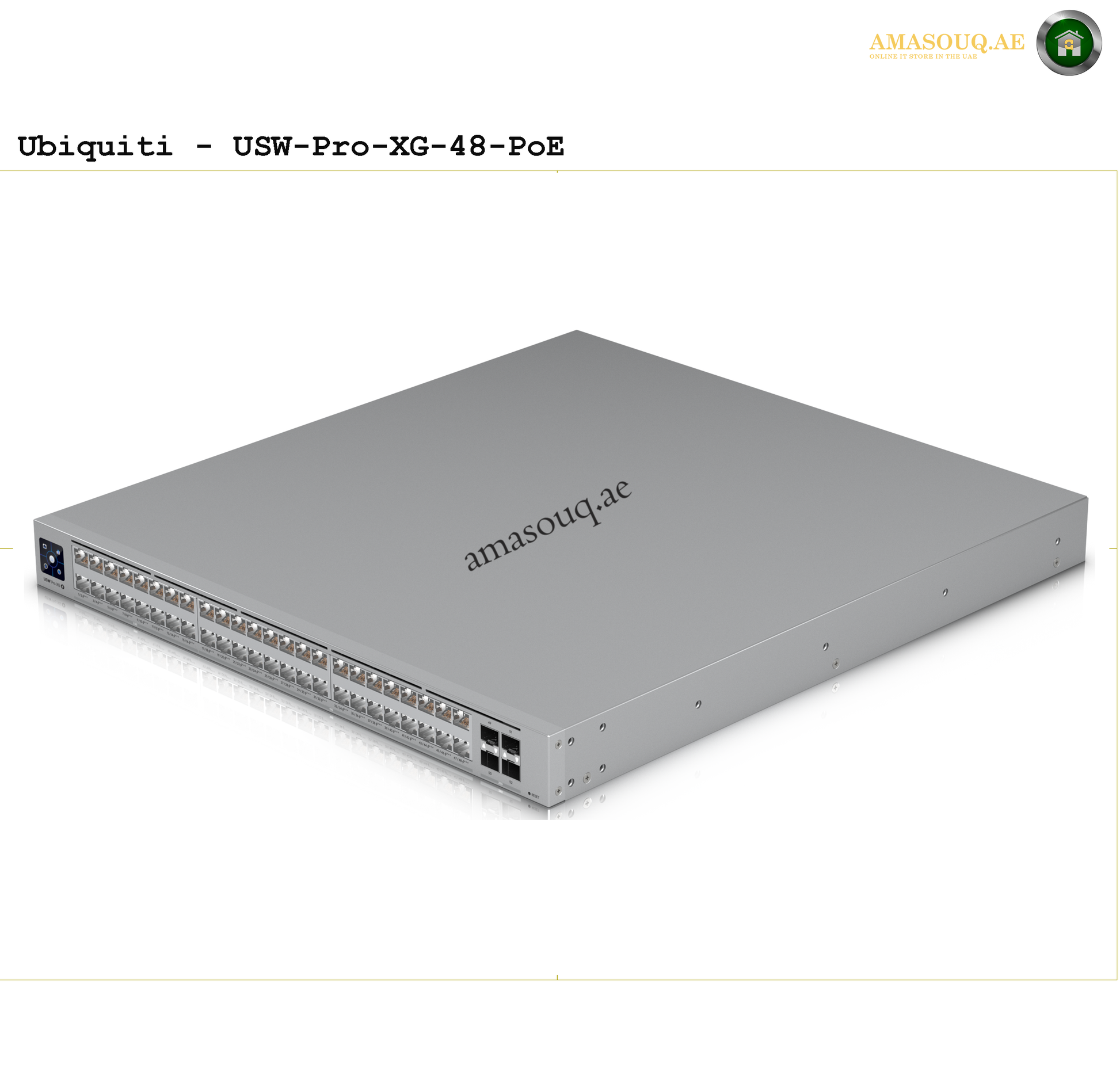 Ubiquiti - Pro XG 48 PoE - USW-Pro-XG-48-PoE  | AMASOUQ.AE 4