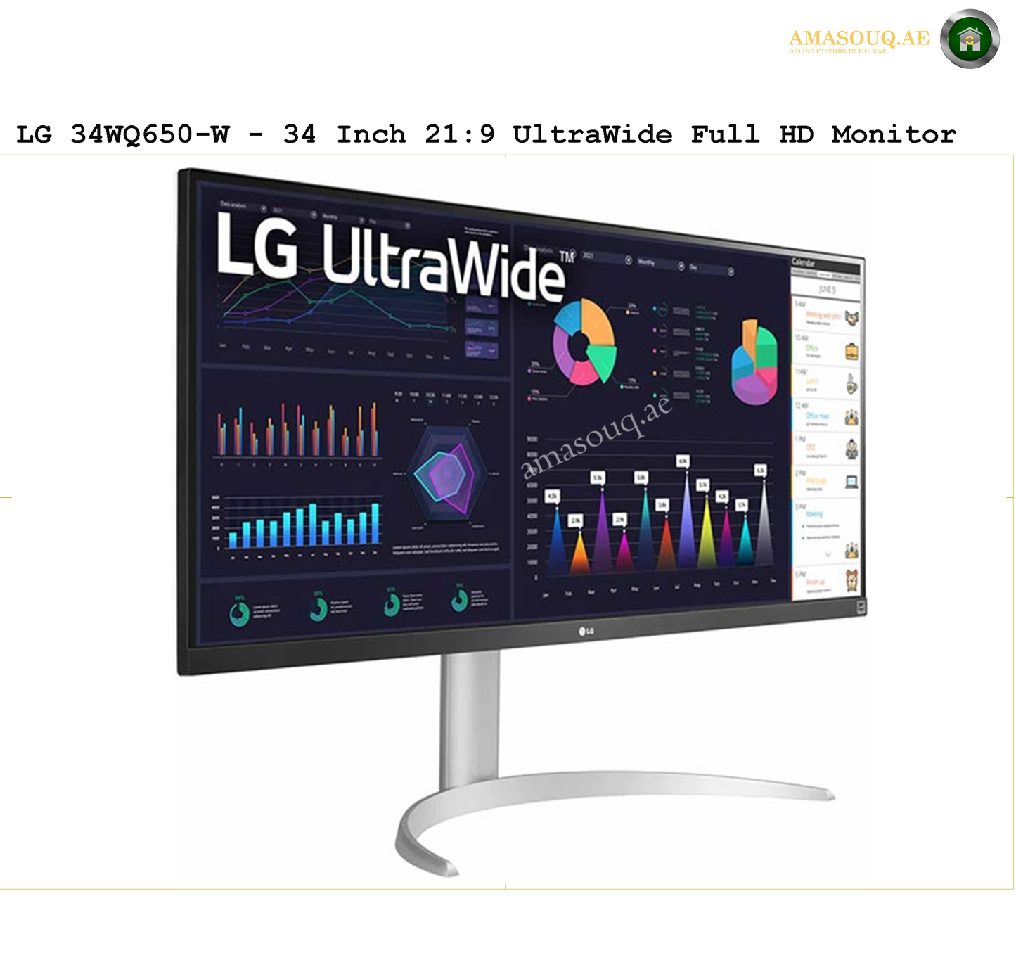 LG FHD - UltraWide  IPS Monitor -  LG 29WQ600-W / LG 34WQ650-W