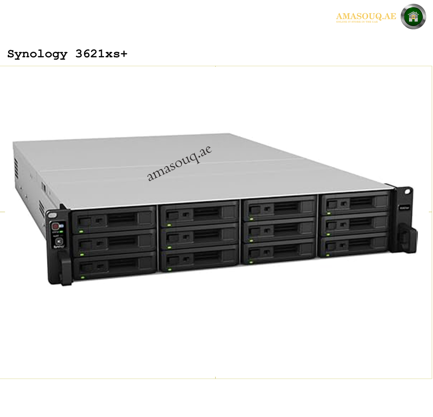 Synology RackStation - RS3621xs+ - 12 Bay