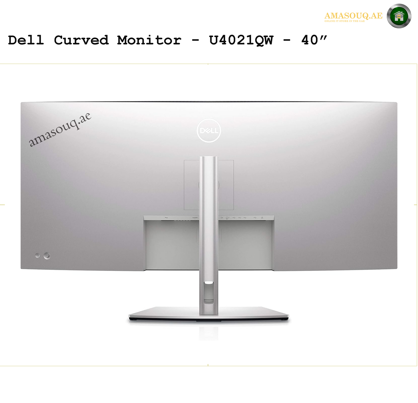 Dell Monitor - U4021QW - 40" | UltraSharp Curved 4K Display