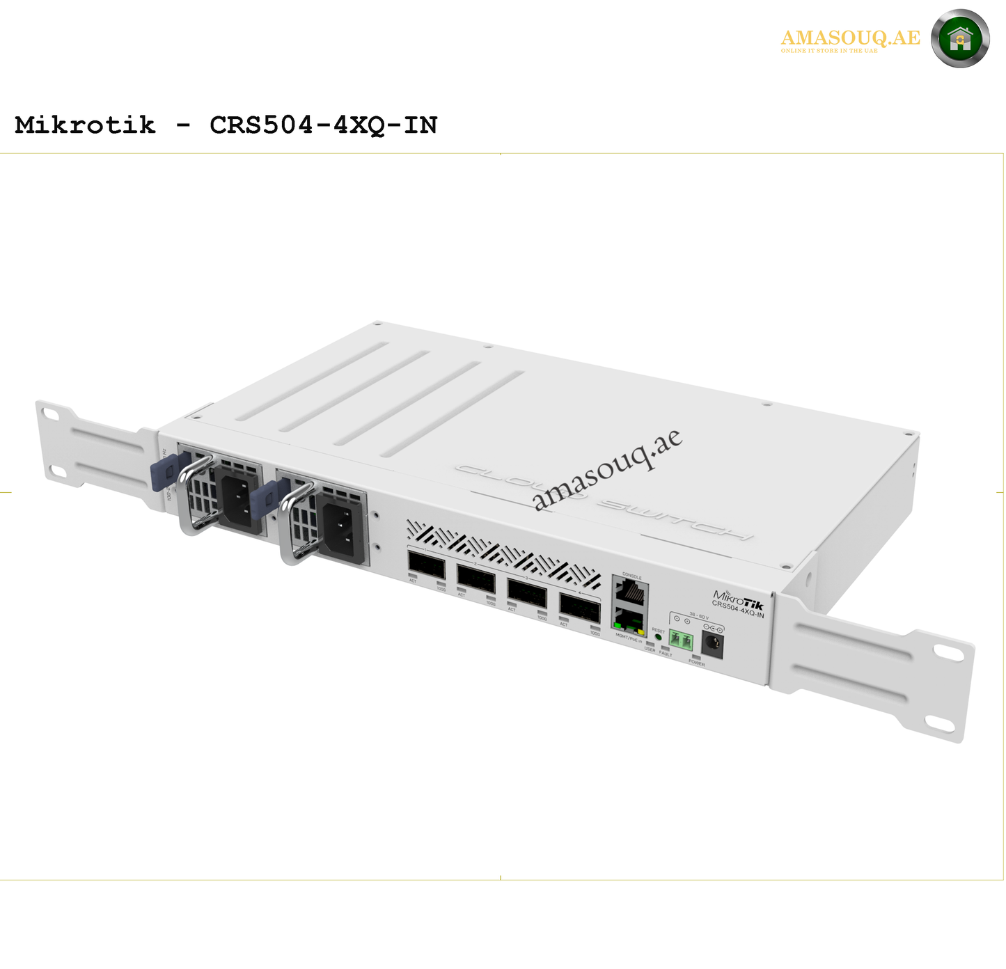 MikroTik - CRS504-4XQ-IN | AMASOUQ.AE 4