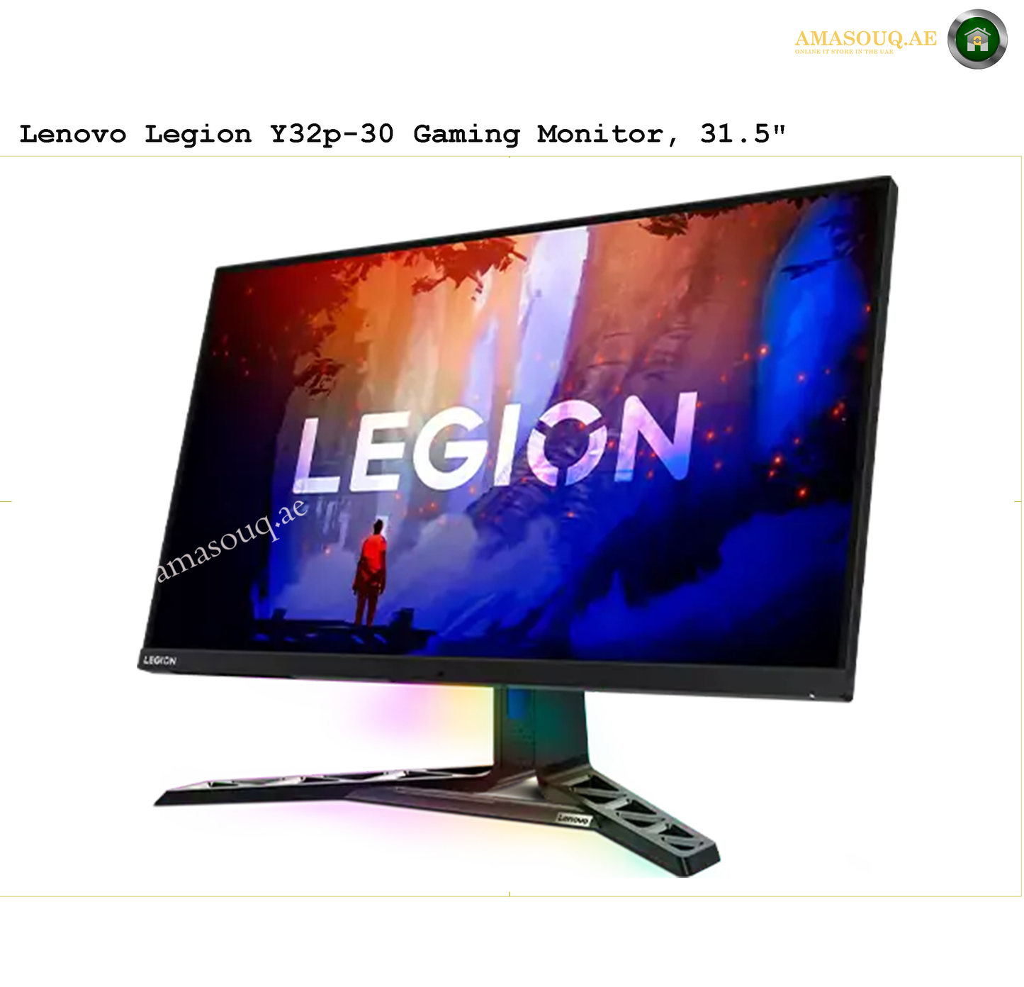 Lenovo Legion Gaming Monitor - Y32p-30 - 31.5" | AMASOUQ.AE 2