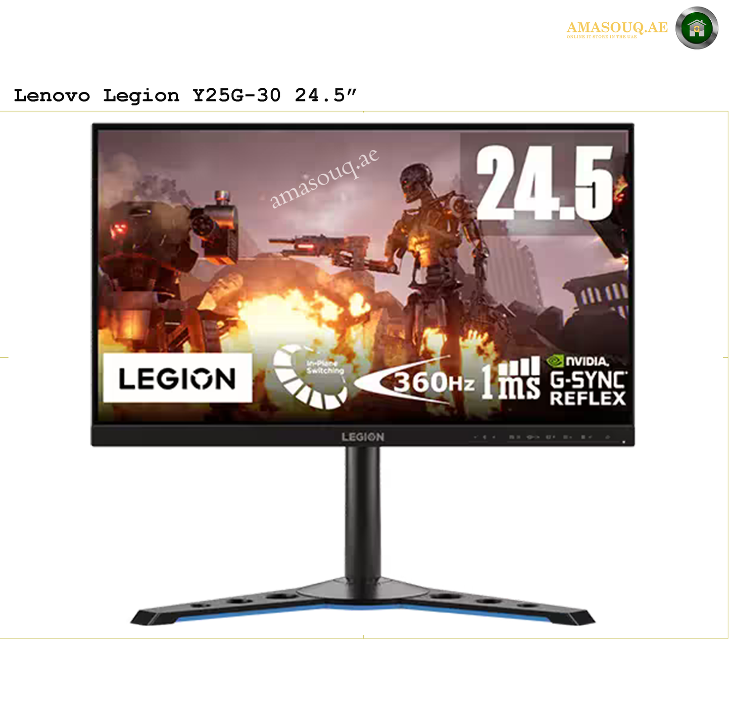 Lenovo Legion Gaming Monitor - Y25g-30 - 24.5" | Ultra-Fast 165Hz