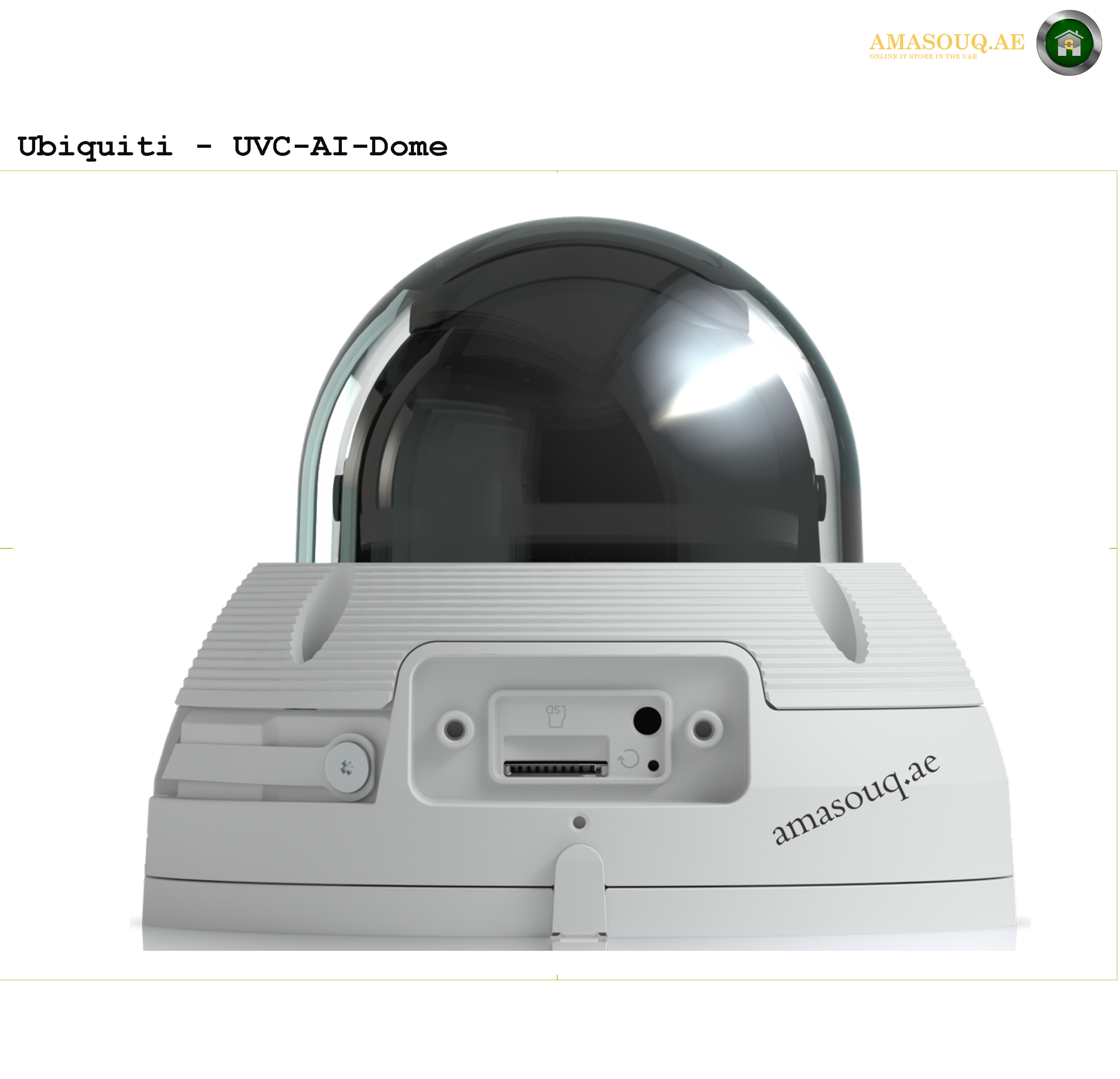 Ubiquiti Camera - AI Dome UVC-AI-Dome-W | AMASOUQ.AE 4