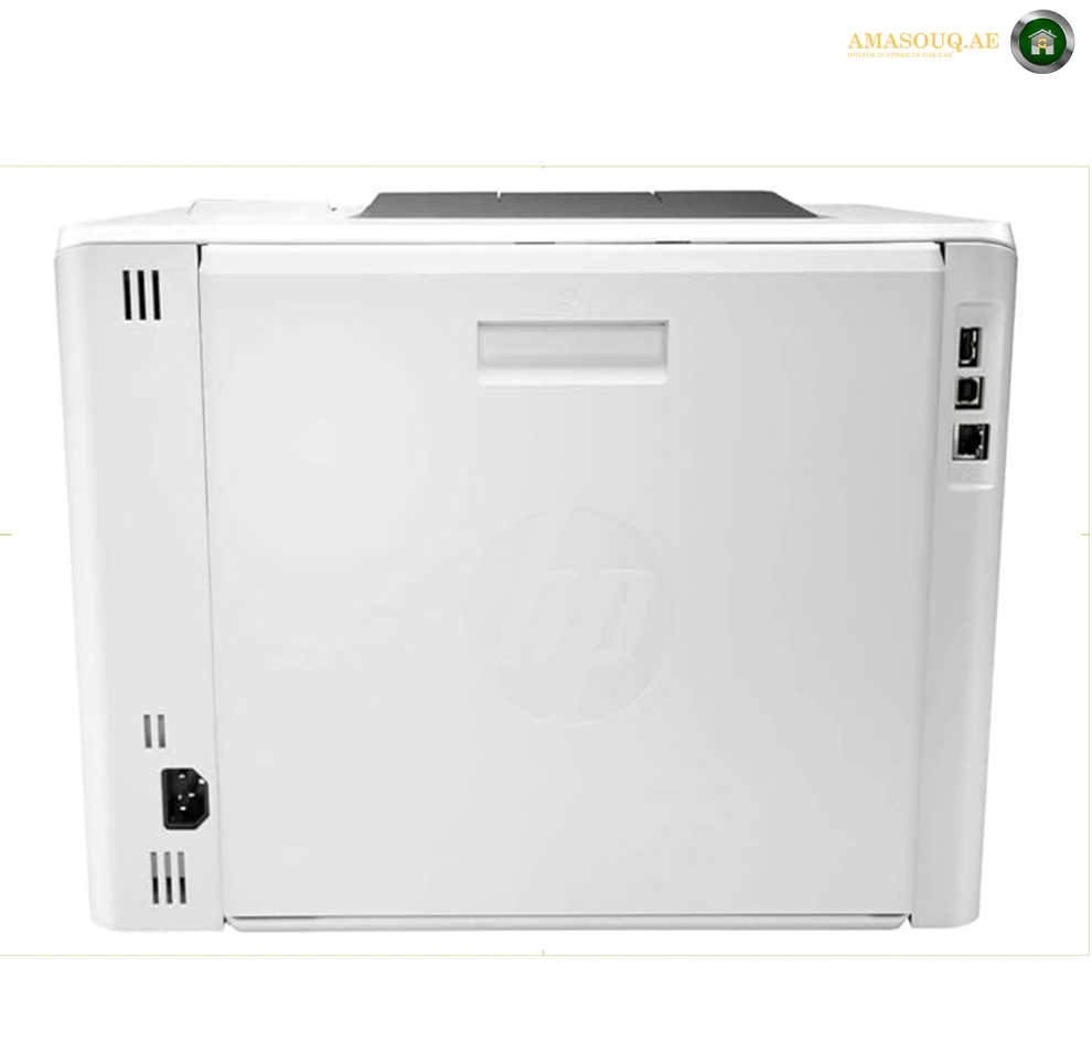 HP Color LaserJet Pro M454dn Printer, Double-Sided Printing & Built-in Ethernet (W1Y44A) White
