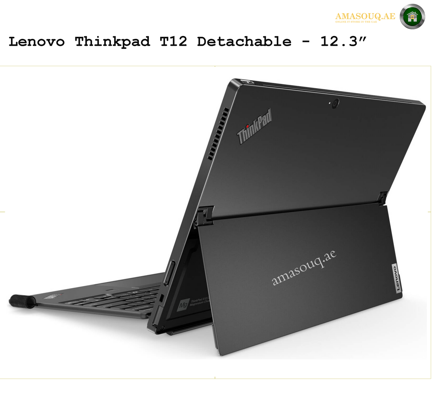 Lenovo ThinkPad X12 Detachable Laptop with Keyboard & Pen