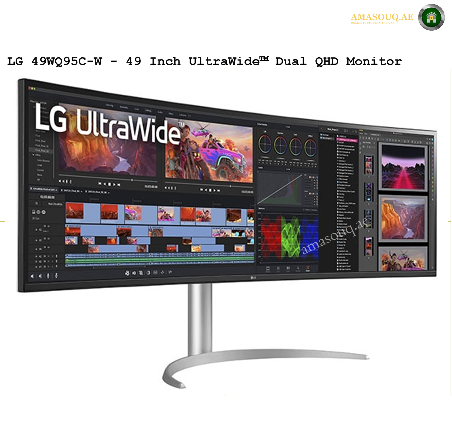 LG QHD  UltraWide Dual Nano IPS - LG 49WQ95C-W / 49"