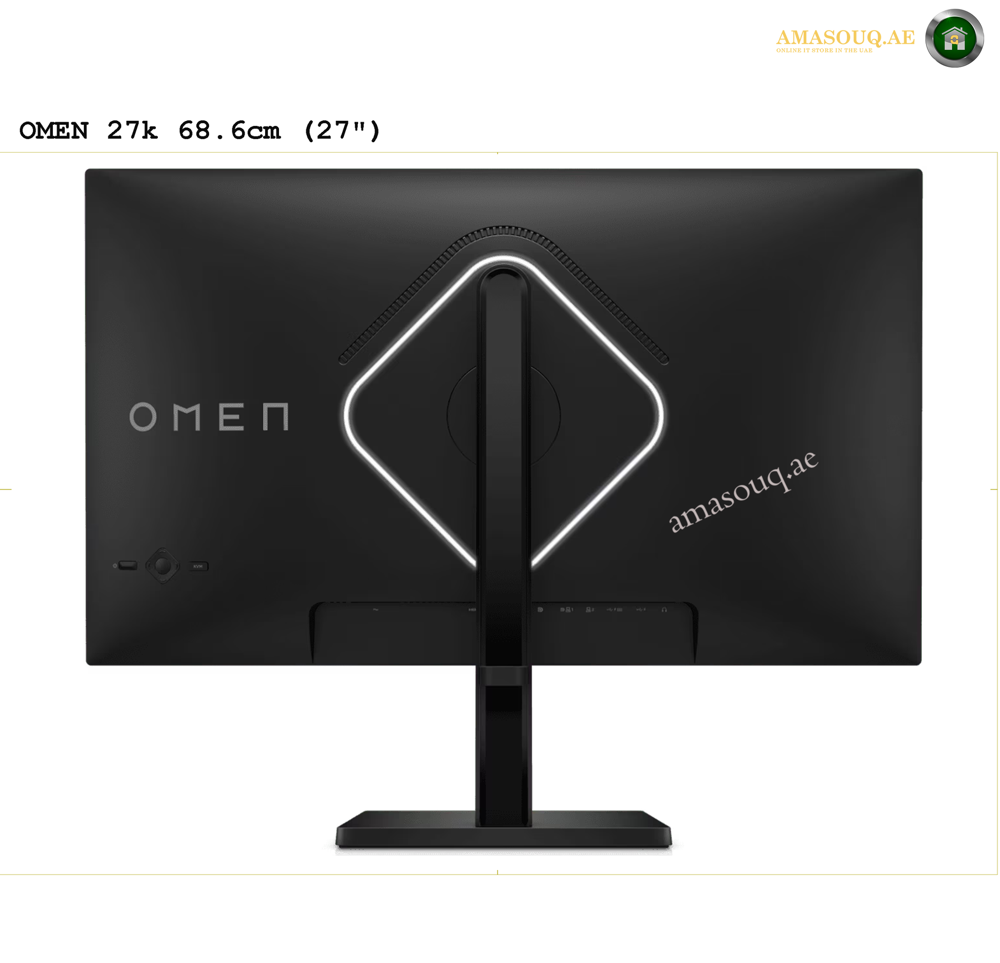 OMEN 27k - 780G8AS - 27" | AMASOUQ.AE BACK VIEW
